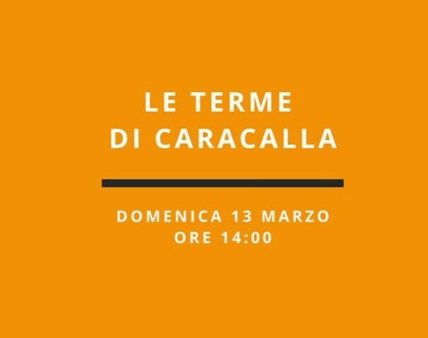 Locandina video Terme di Caracalla