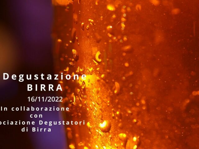 Serata degustazione birra